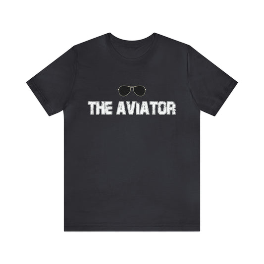 The Aviator Pilot Glasses Shirt | Airplane Pilot T-Shirt