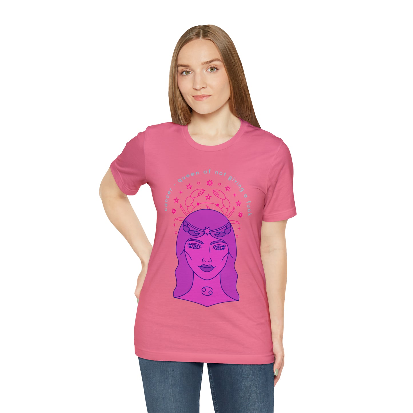 Cancer Zodiac Don't Give a Fuck Shirt | Zodiac Sign Statement T-Shirt