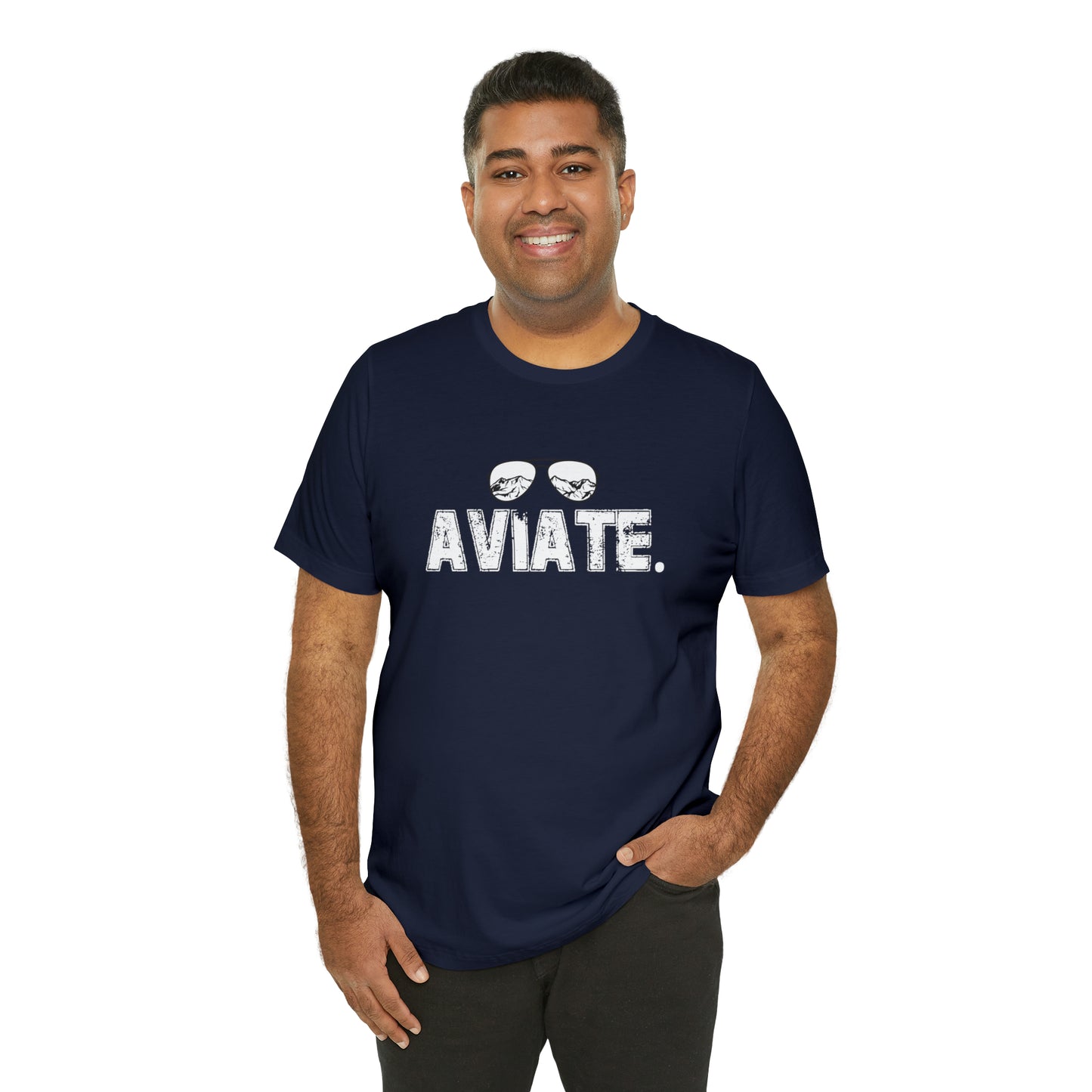 Airplane Pilot Aviate Glasses Shirt | Aviation T-Shirt