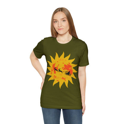 Santa in the Sun Shirt | Christmas in July Statement T-Shirt