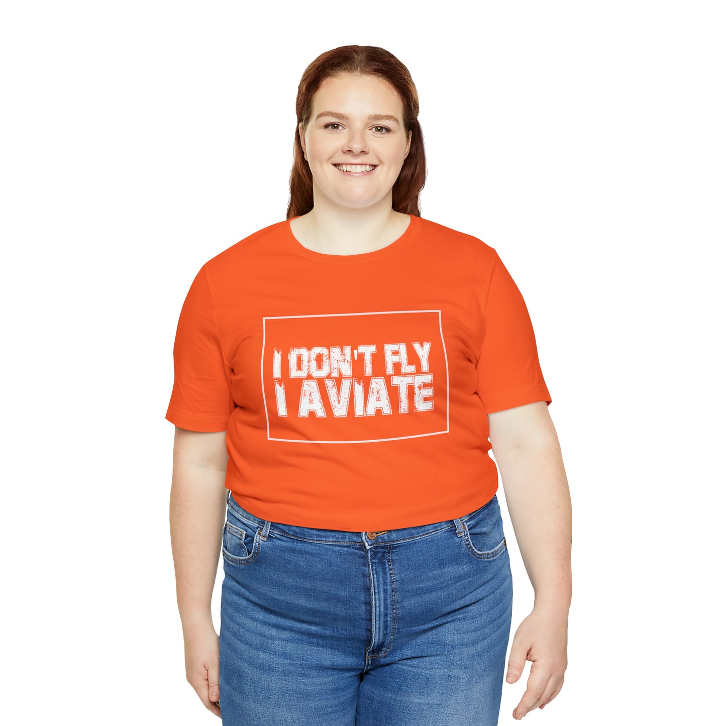 I Don't Fly I Aviate Shirt | Airplane Pilot Aviation T-Shirt