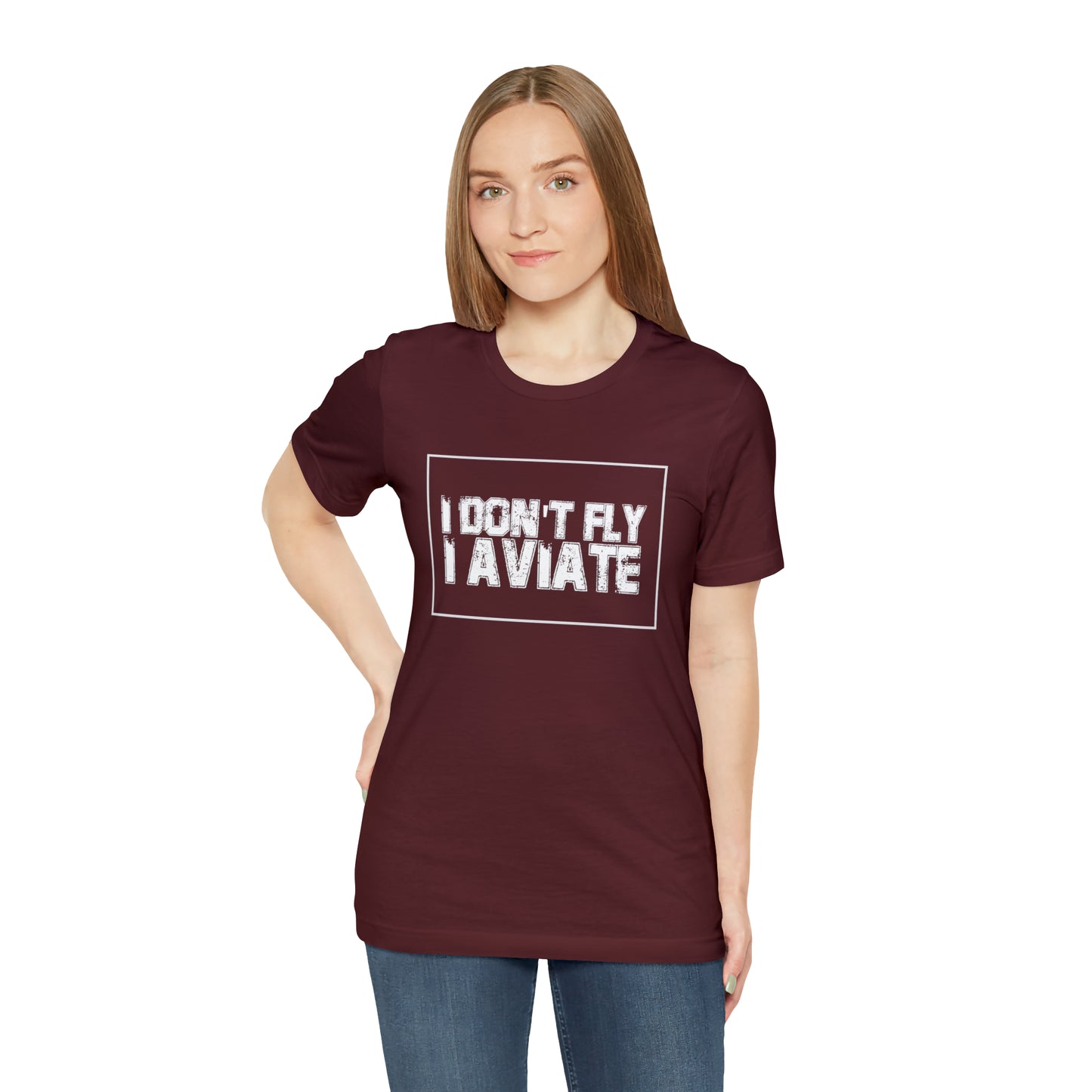 I Don't Fly I Aviate Shirt | Airplane Pilot Aviation T-Shirt