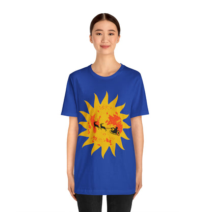 Santa in the Sun Shirt | Christmas in July Statement T-Shirt