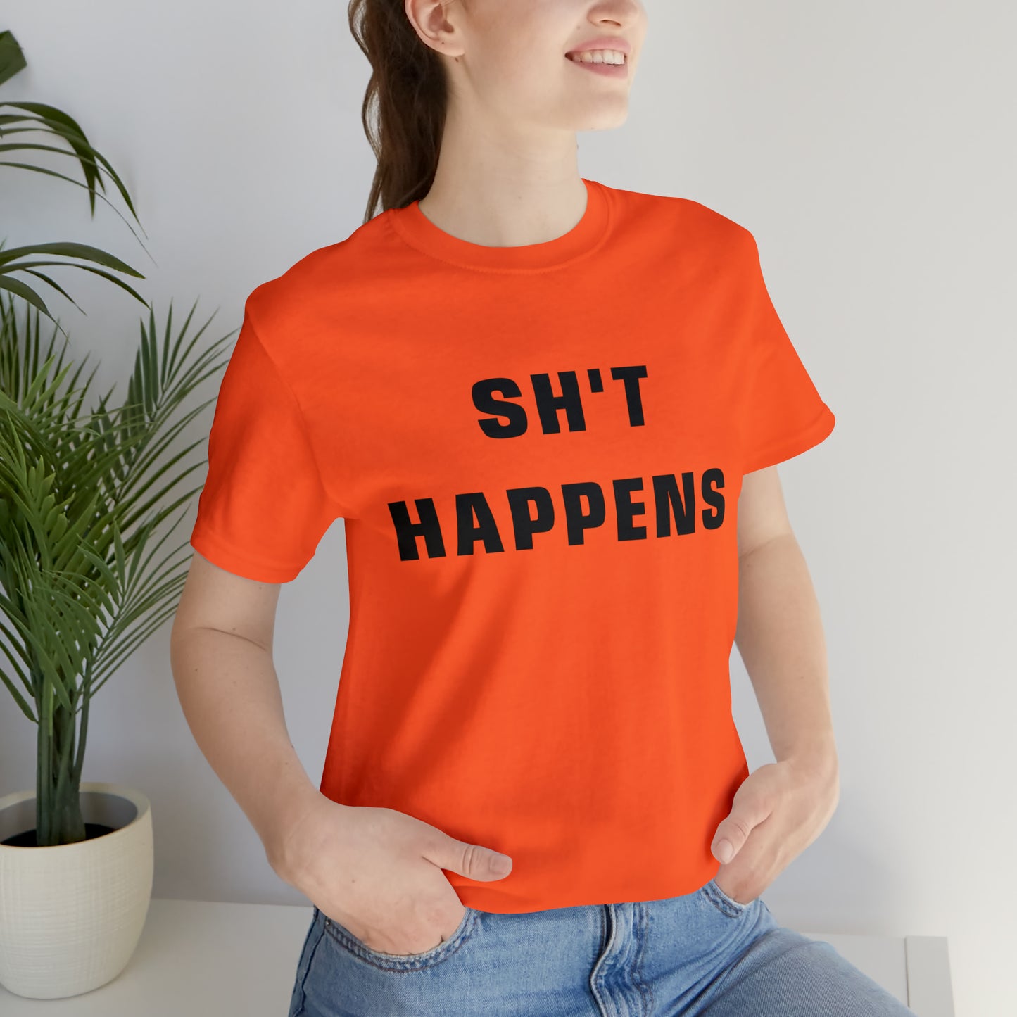 Shit Happens Shirt | Sh't Happens Statement T-Shirt