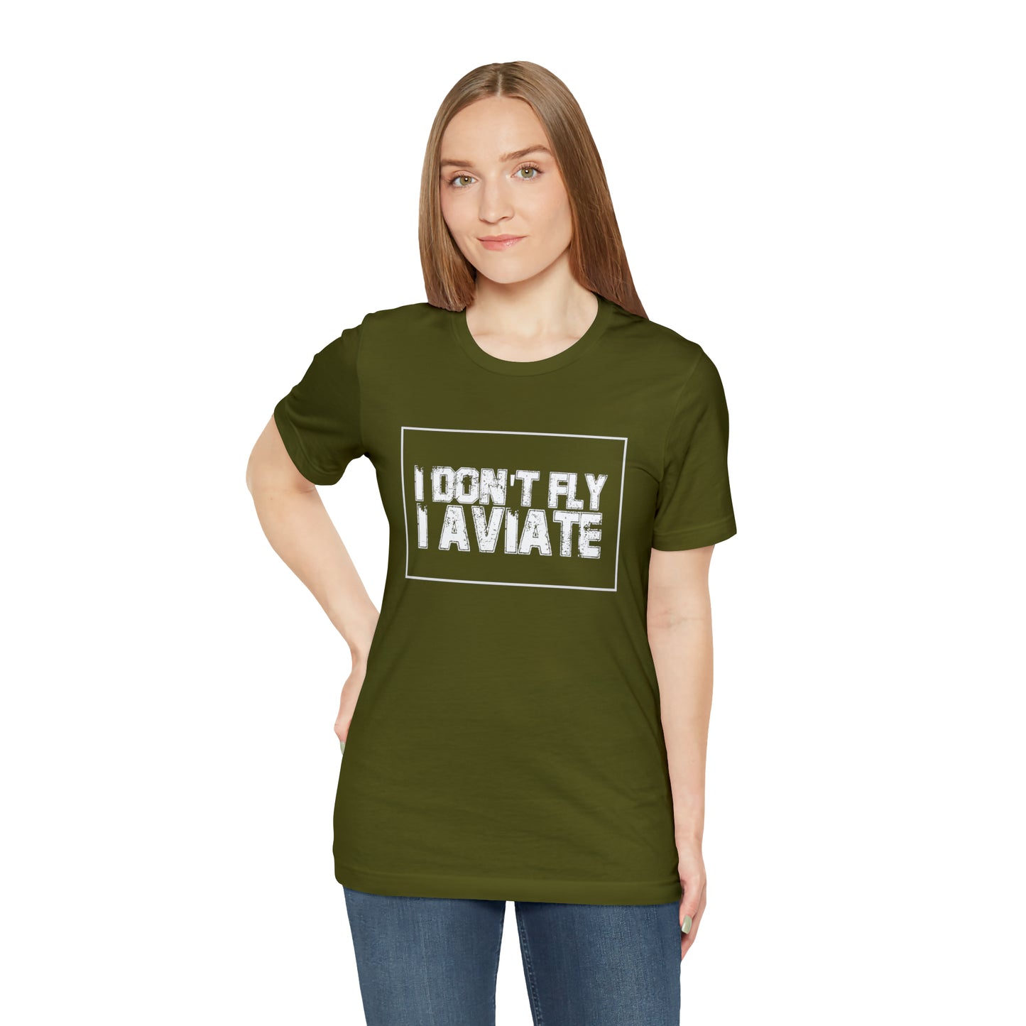 I Don't Fly I Aviate Shirt | Airplane Pilot Aviation T-Shirt