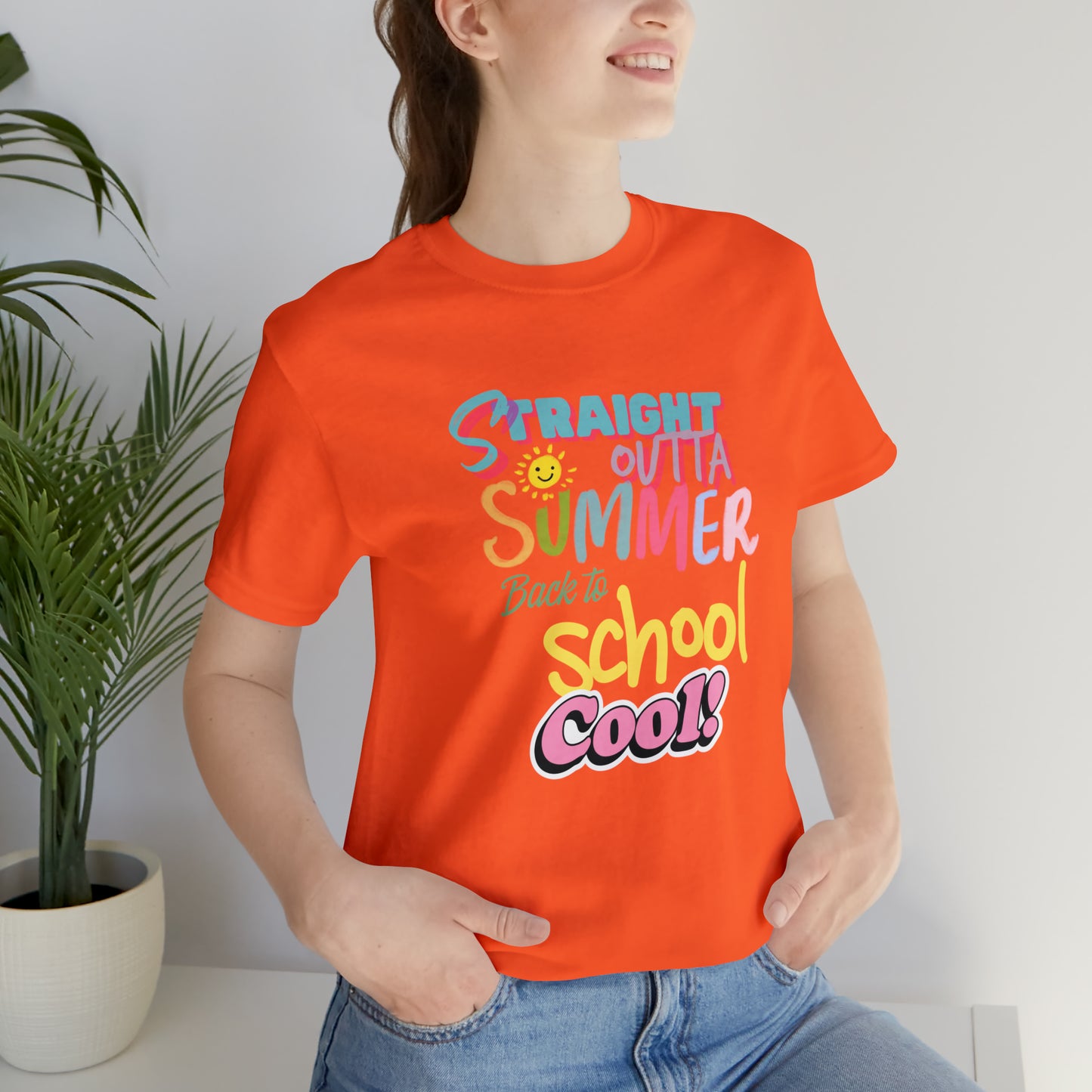 Back to School Cool Shirt | Out of Summer, Back to School Unisex T-Shirt