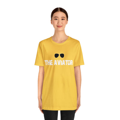 The Aviator Pilot Glasses Shirt | Airplane Pilot T-Shirt