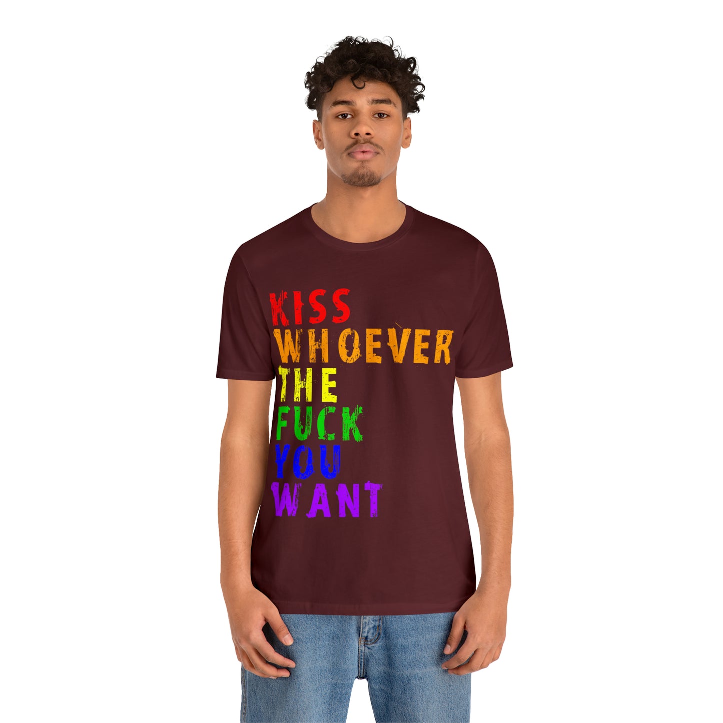 Gay LGBTQIA+ Pride Unisex Shirt | Not A Phase Rainbow Gay Pride Shirt