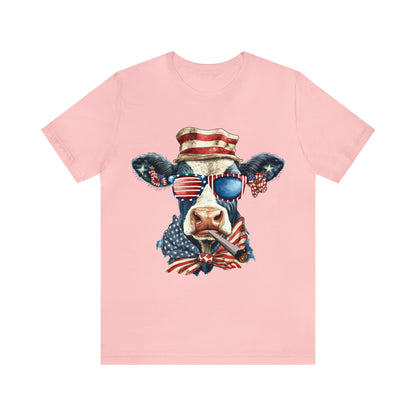 Freedom Cow Unisex Shirt | July 4th Independence Day T-Shirt