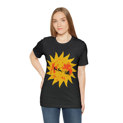 Santa in the Sun Shirt | Christmas in July Statement T-Shirt