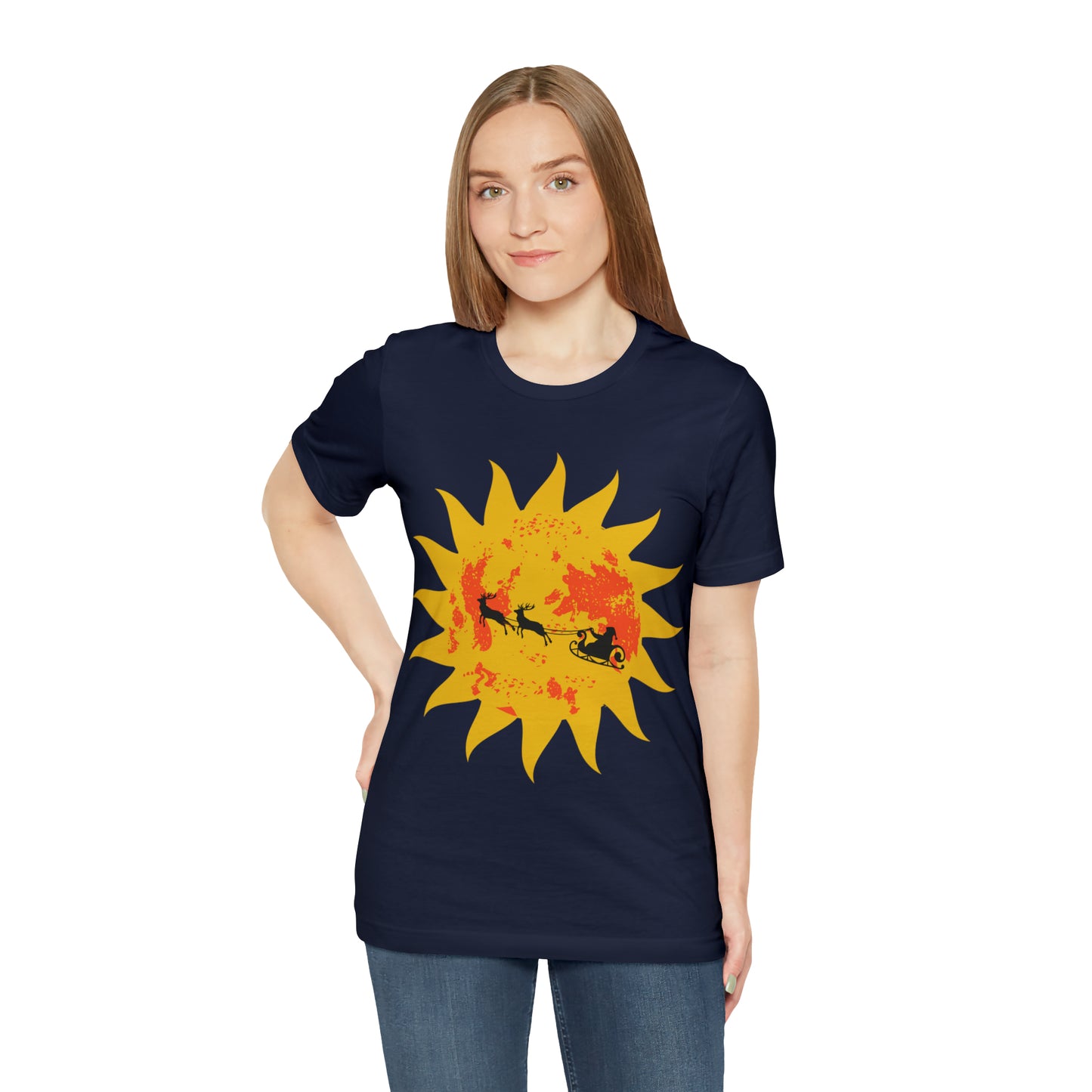 Santa in the Sun Shirt | Christmas in July Statement T-Shirt