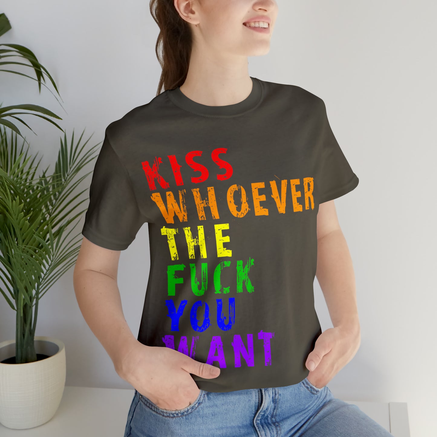 Gay LGBTQIA+ Pride Unisex Shirt | Not A Phase Rainbow Gay Pride Shirt