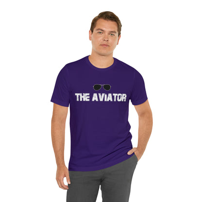 The Aviator Pilot Glasses Shirt | Airplane Pilot T-Shirt