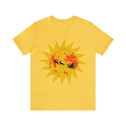 Santa in the Sun Shirt | Christmas in July Statement T-Shirt