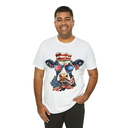 Freedom Cow Unisex Shirt | July 4th Independence Day T-Shirt