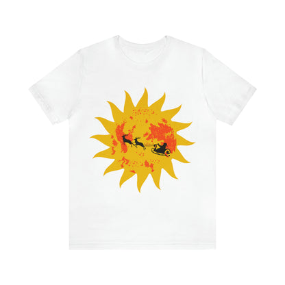 Santa in the Sun Shirt | Christmas in July Statement T-Shirt