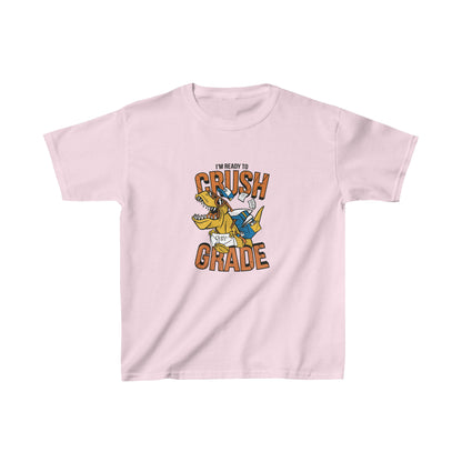 Roaring Through School Shirt | Kindergarten Kids Heavy Cotton™ Tee