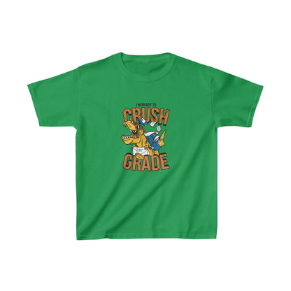 Roaring Through School Shirt | Kindergarten Kids Heavy Cotton™ Tee