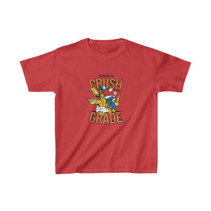 Roaring Through School Shirt | Kindergarten Kids Heavy Cotton™ Tee