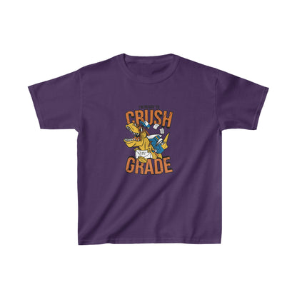 Roaring Through School Shirt | Kindergarten Kids Heavy Cotton™ Tee