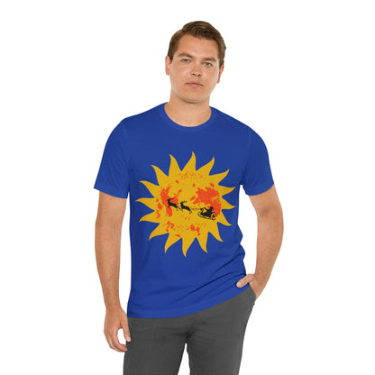 Santa in the Sun Shirt | Christmas in July Statement T-Shirt