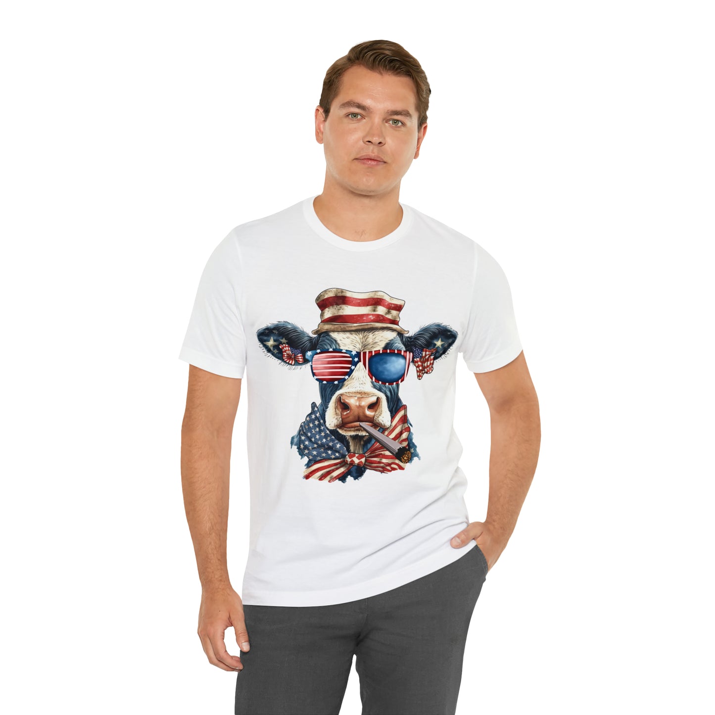 Freedom Cow Unisex Shirt | July 4th Independence Day T-Shirt