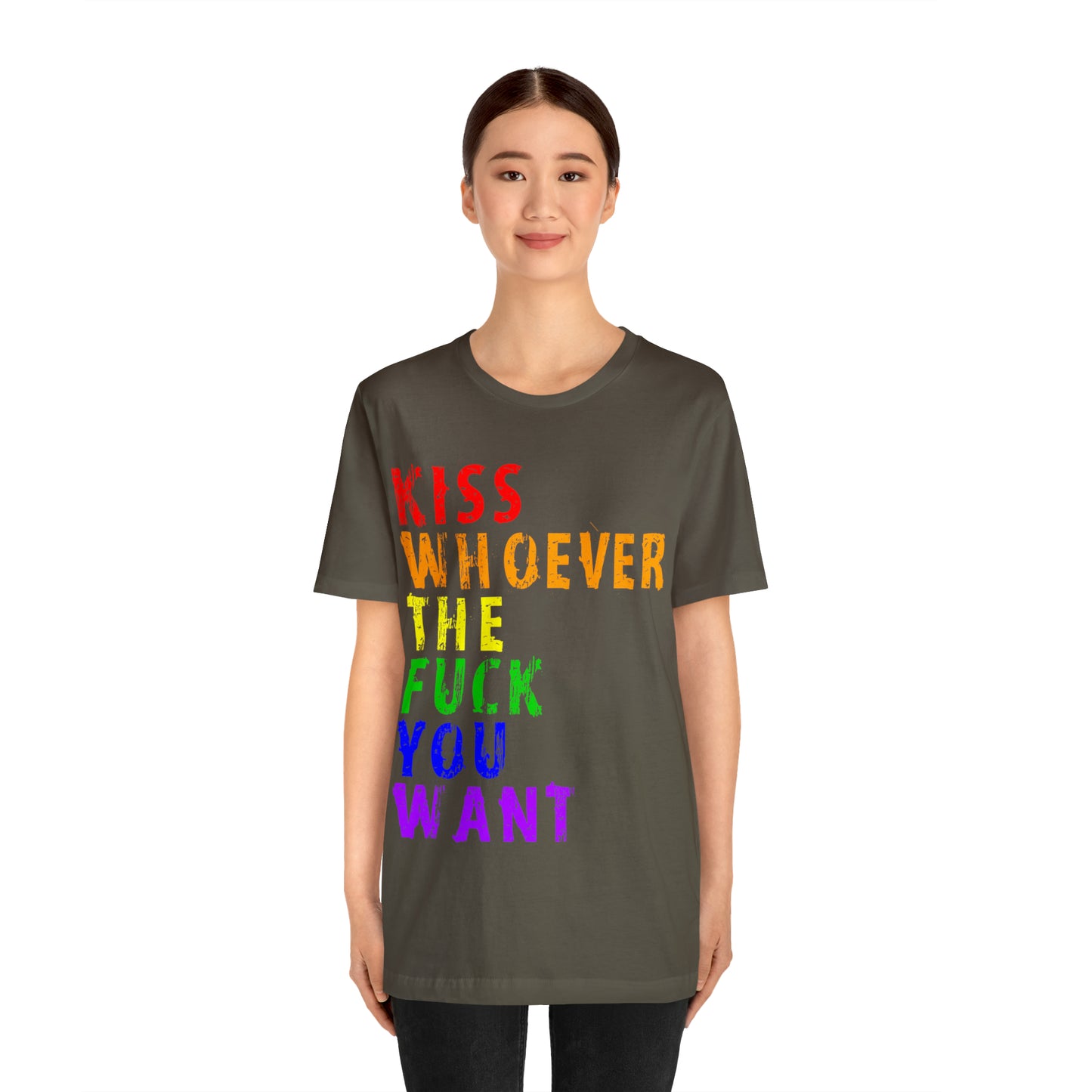 Gay LGBTQIA+ Pride Unisex Shirt | Not A Phase Rainbow Gay Pride Shirt