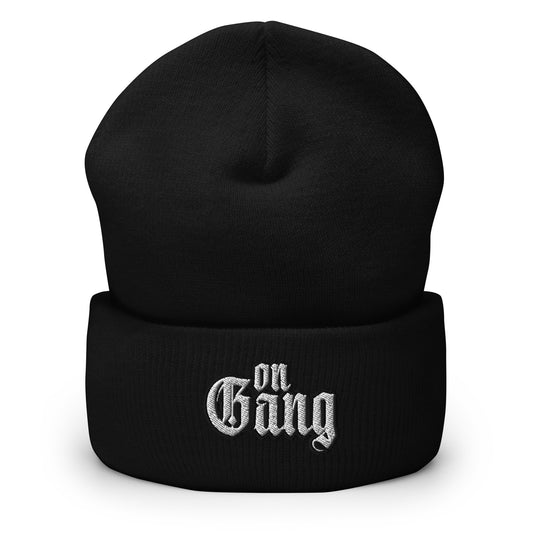 On Gang Cuffed Beanie - Homie Hype Gang Beanie