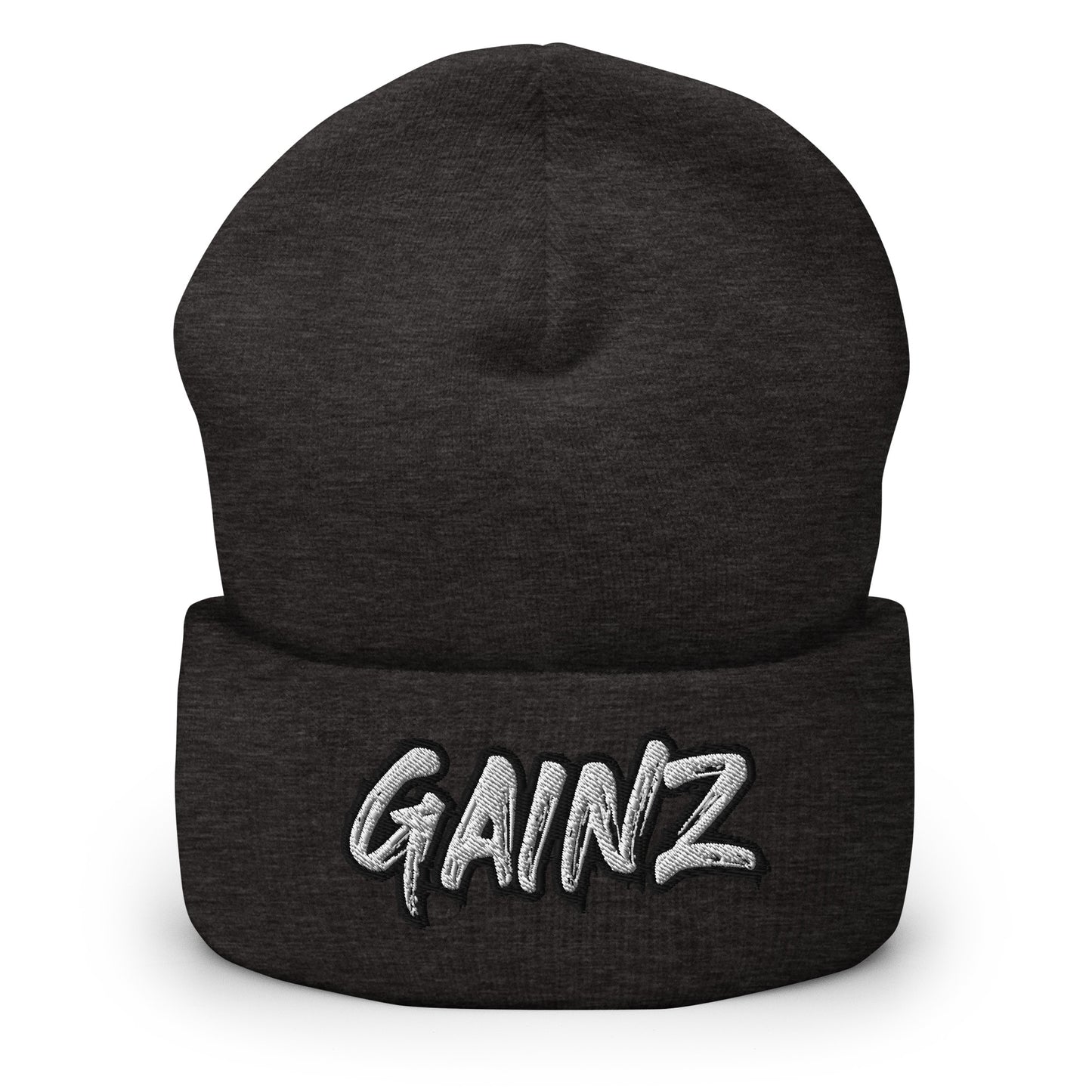 Gainz Cuffed Beanie - Gym Bodybuilding Muscle Gains