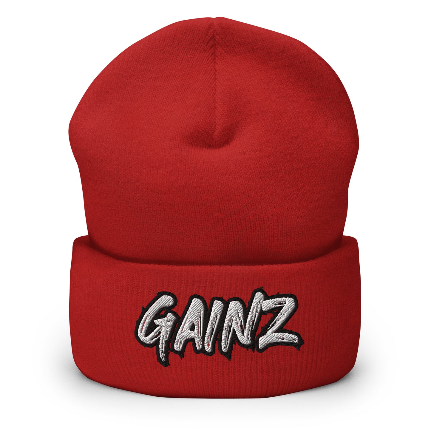 Gainz Cuffed Beanie - Gym Bodybuilding Muscle Gains