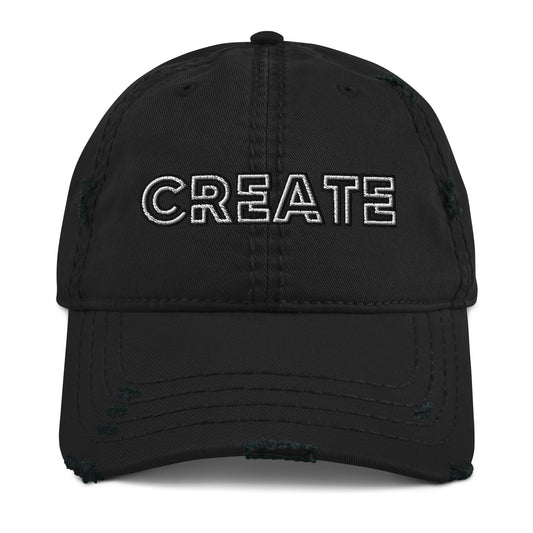 Create Distressed Dad Hat - Artist, Creation, Art, Music