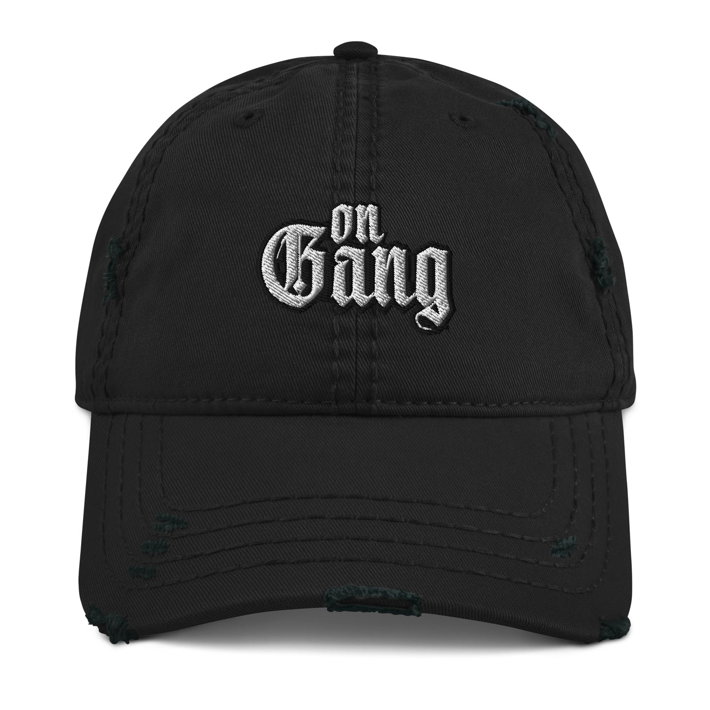 On Gang Distressed Dad Hat - Hype Homie Gang