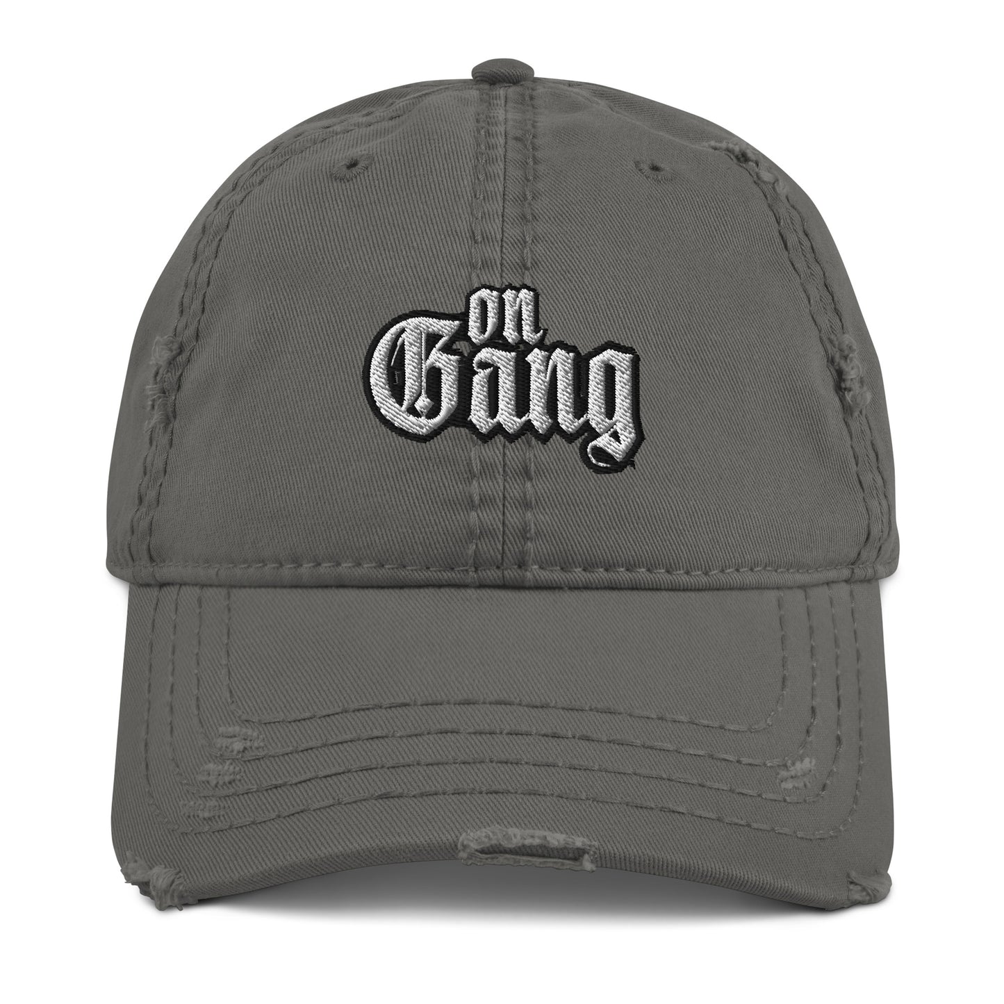 On Gang Distressed Dad Hat - Hype Homie Gang