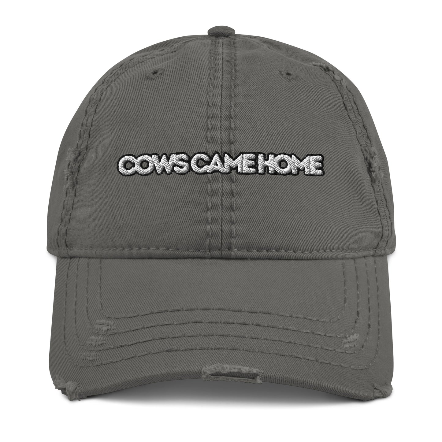 Cows Came Home Distressed Dad Hat