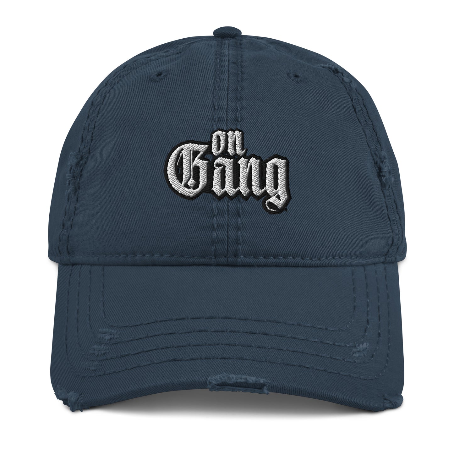 On Gang Distressed Dad Hat - Hype Homie Gang