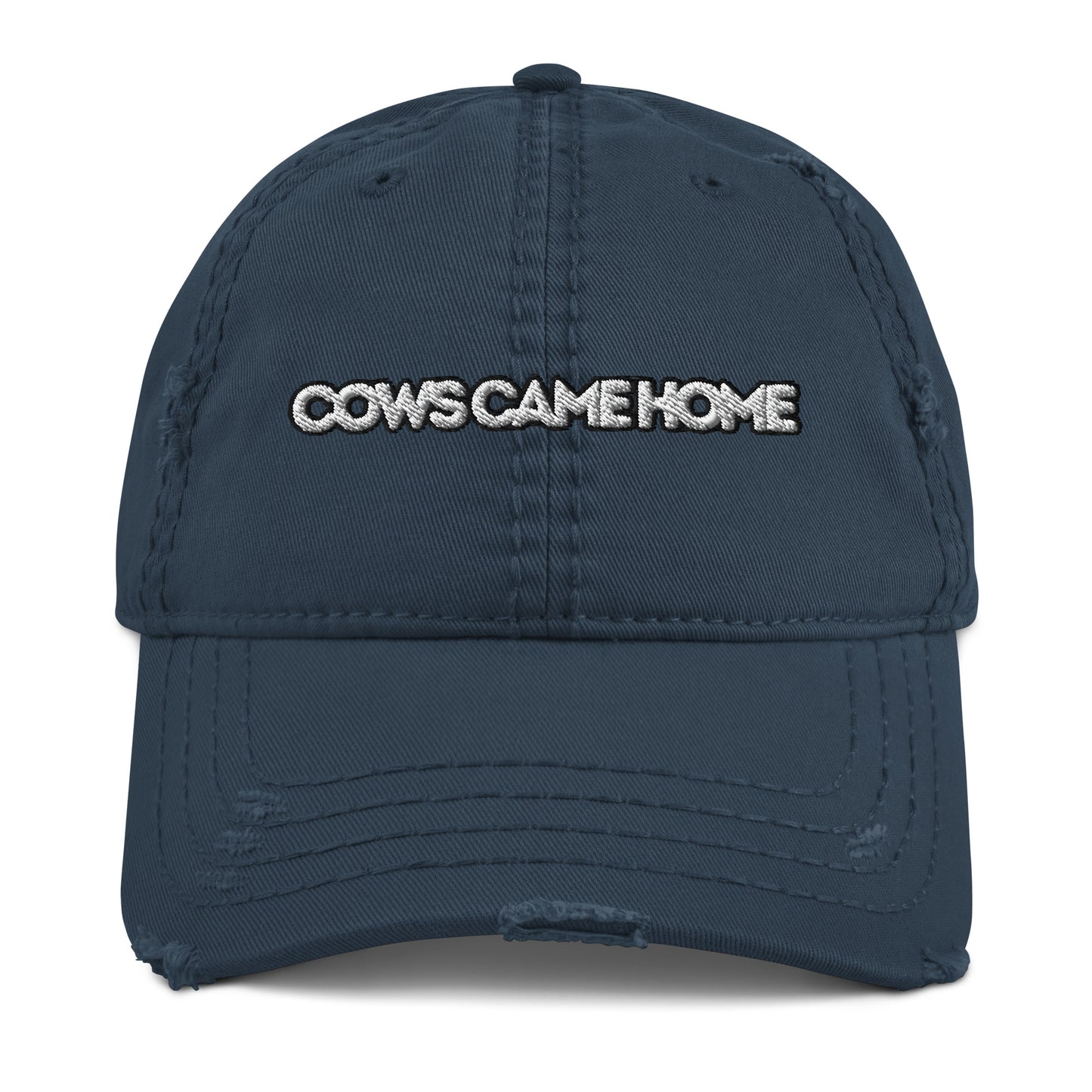 Cows Came Home Distressed Dad Hat